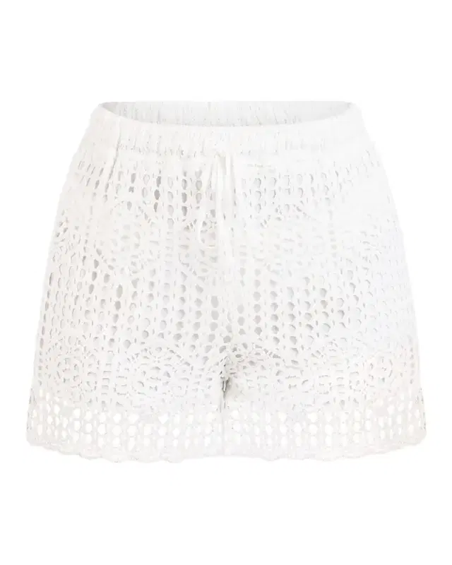 Waverly Crochet Beach Shorts