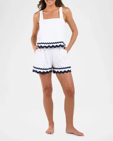 La Blanca Poolside Square-Neck Tank Top | Thumbnail 2