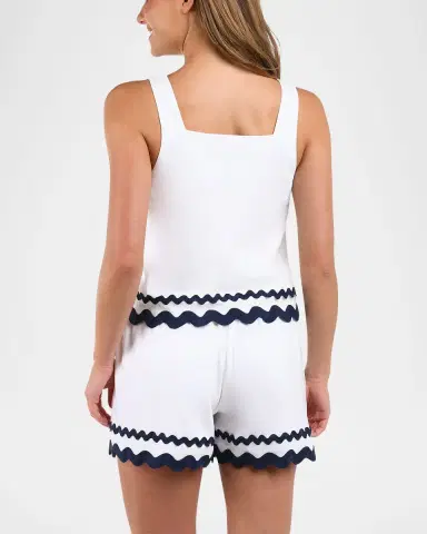 La Blanca Poolside Square-Neck Tank Top | Thumbnail 3