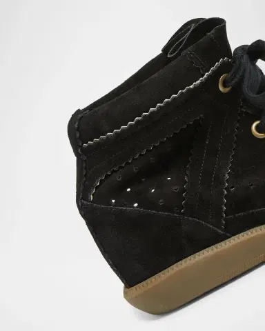 Isabel Marant Bobby Suede Wedge Sneakers | Thumbnail 2 Isabel Marant Bobby Suede Wedge Sneakers | Thumbnail 2
