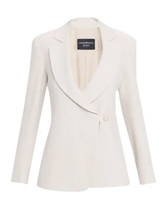 Emporio Armani Single-Button Armure Blazer