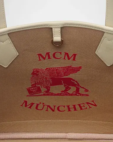 MCM Liz Small Visetos Shopper Tote Bag | Thumbnail 6 MCM Liz Small Visetos Shopper Tote Bag | Thumbnail 6