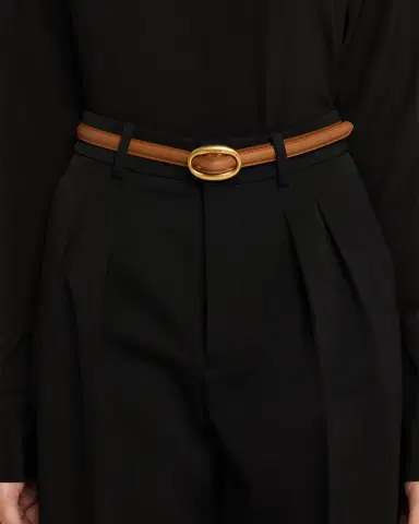 Saint Laurent Leather Belt | Thumbnail 2