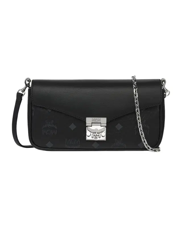 MCM Tracy Visetos Crossbody Bag