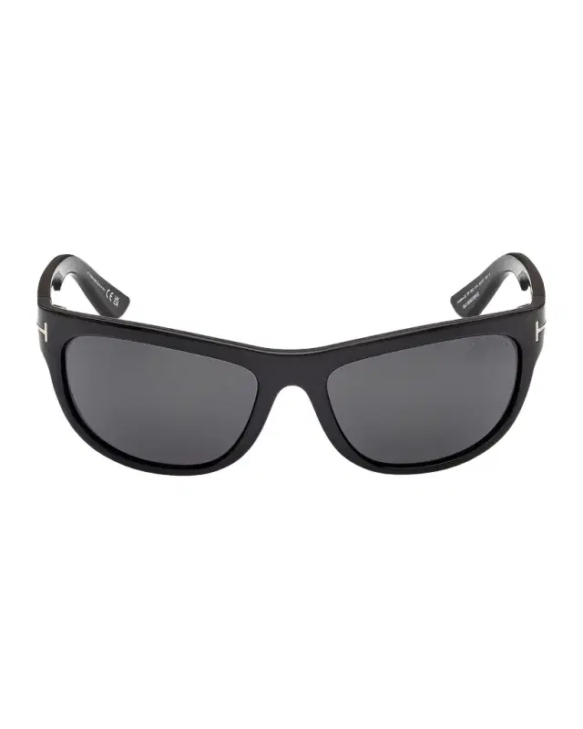 Men's Anders-02 Acetate Rectangle Sunglasses