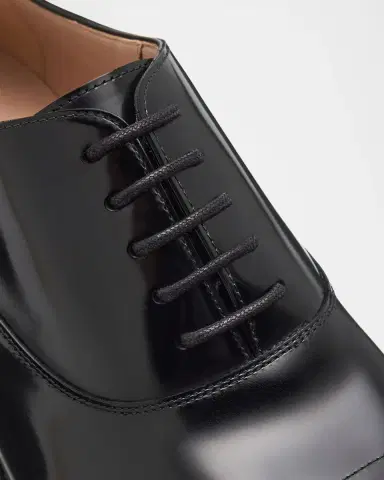 The Row Men's Kai Leather Derby Shoes | Thumbnail 2