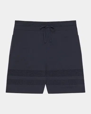 Givenchy Men's Jacquard Stripe Knit Drawstring Shorts | Thumbnail 3 Givenchy Men's Jacquard Stripe Knit Drawstring Shorts | Thumbnail 3