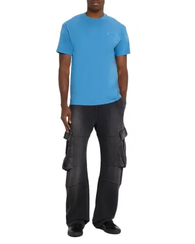 Givenchy Men's Tonal Grosgrain Label Crewneck T-Shirt | Thumbnail 1 Givenchy Men's Tonal Grosgrain Label Crewneck T-Shirt | Thumbnail 1