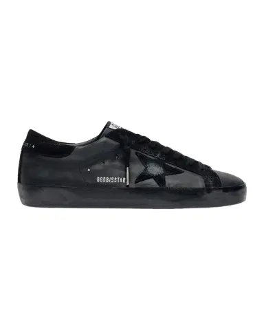 Golden Goose Men's Super-Star Napa Leather and Suede Low-Top Sneakers | Thumbnail 1 Golden Goose Men's Super-Star Napa Leather and Suede Low-Top Sneakers | Thumbnail 1