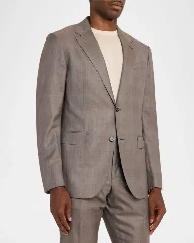Zegna Men's 15milmil15 Wool Single-Breasted Suit | Thumbnail 4 Zegna Men's 15milmil15 Wool Single-Breasted Suit | Thumbnail 4