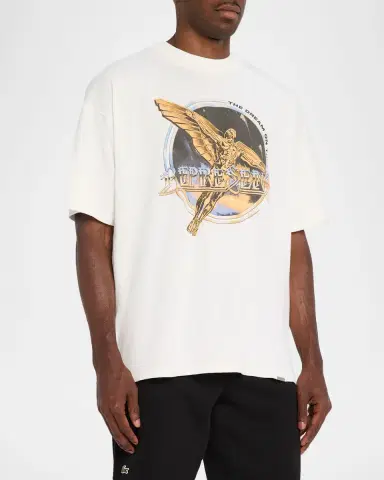 Represent Men's Golden Tour Graphic-Print Cotton T-Shirt | Thumbnail 4 Represent Men's Golden Tour Graphic-Print Cotton T-Shirt | Thumbnail 4