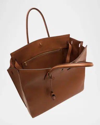 Saint Laurent Men's Sac De Jour Large Leather Tote Bag | Thumbnail 3 Saint Laurent Men's Sac De Jour Large Leather Tote Bag | Thumbnail 3