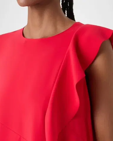 Akris punto Sleeveless Flounce-Detail Tunic Midi Dress | Thumbnail 5 Akris punto Sleeveless Flounce-Detail Tunic Midi Dress | Thumbnail 5