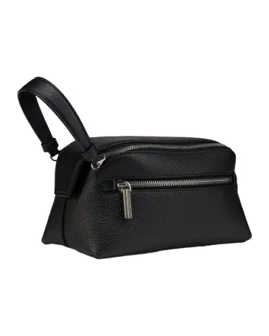 Christian Louboutin Men's Nostalgic Zip Pouch in Grained Leather | Thumbnail 1 Christian Louboutin Men's Nostalgic Zip Pouch in Grained Leather | Thumbnail 1