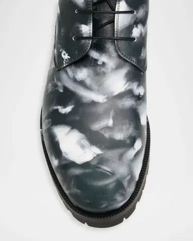 Christian Louboutin Men's Trapman TCT 2 Moises Leather Lug Sole Lace-Up Boots | Thumbnail 6 Christian Louboutin Men's Trapman TCT 2 Moises Leather Lug Sole Lace-Up Boots | Thumbnail 6