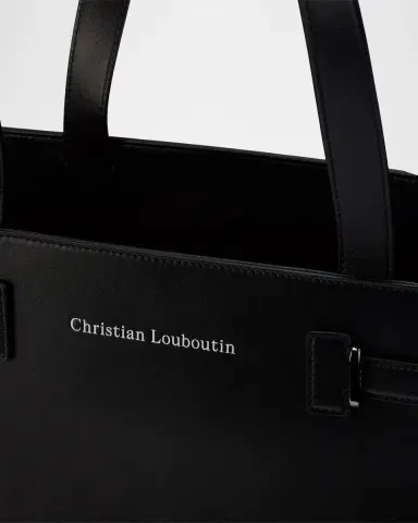 Christian Louboutin Men's Tactical Leather East/West Tote Bag | Thumbnail 4