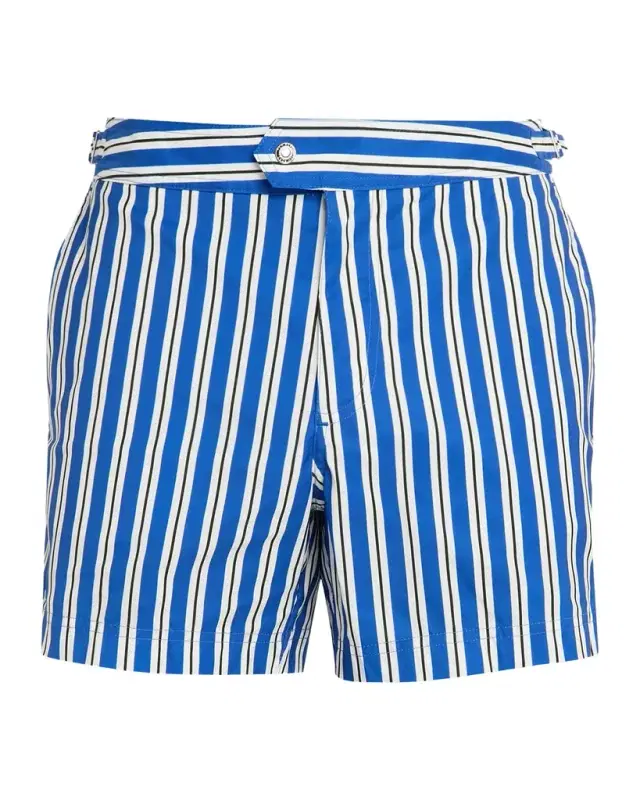 TOM FORD Men 's Nylon Multi-Stripe Swim Trunks
