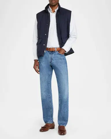 Ralph Lauren Purple Label Men's Italian Denim Slim Fit Jeans | Thumbnail 2
