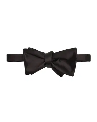 TOM FORD Men 's Satin Self-Tie Butterfly Bow Tie | Thumbnail 1