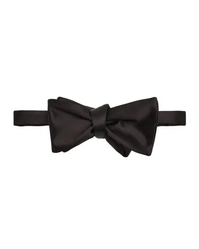 Men 's Satin Self-Tie Butterfly Bow Tie Men 's Satin Self-Tie Butterfly Bow Tie