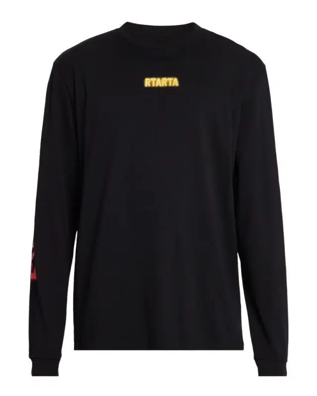 RTA Men 's Spray Paint Logo Long-Sleeve T-Shirt