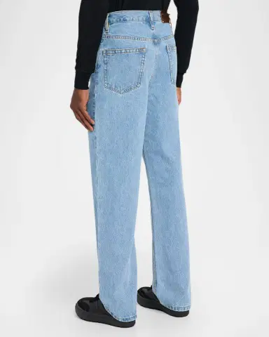 Dries Van Noten Men's Straight-Leg Denim Jeans | Thumbnail 3