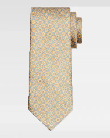 Stefano Ricci Men 's Geometric-Circle Silk Tie | Thumbnail 2