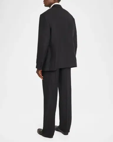 Ralph Lauren Purple Label Men's Kent Hand-Tailored Silk-Linen Tuxedo | Thumbnail 3