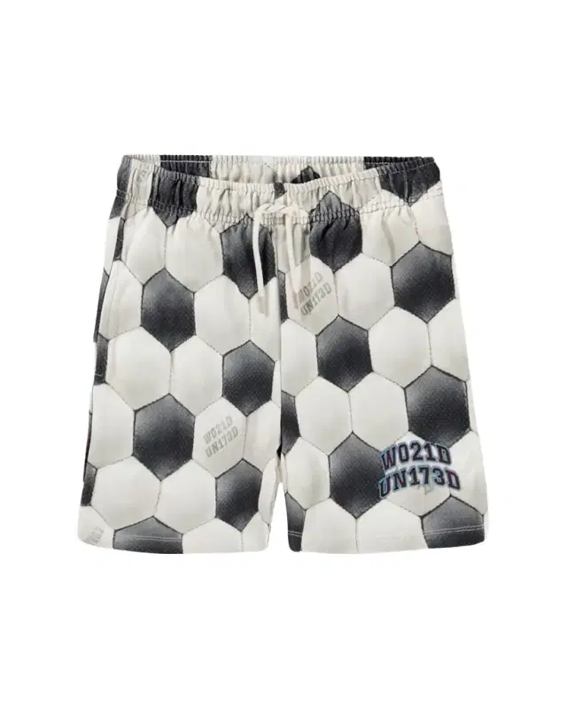 Boy 's Adian Soccer-Print Cotton Shorts, Size 8-12