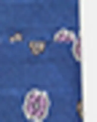 Canali Men's Micro-Floral Silk Jacquard Tie | Thumbnail 3