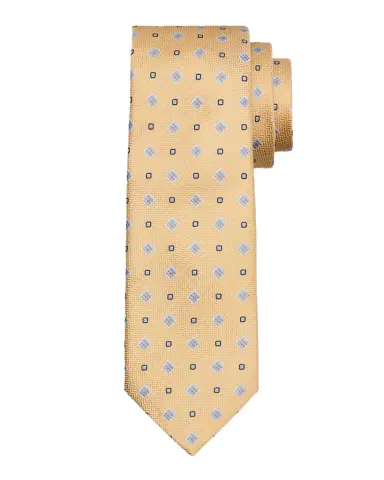 Canali Men's Chevron Micro-Geometric Jacquard Silk Tie | Thumbnail 1 Canali Men's Chevron Micro-Geometric Jacquard Silk Tie | Thumbnail 1
