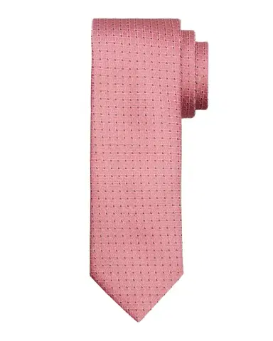 Canali Men's Micro-Geometric Jacquard Silk Tie | Thumbnail 1