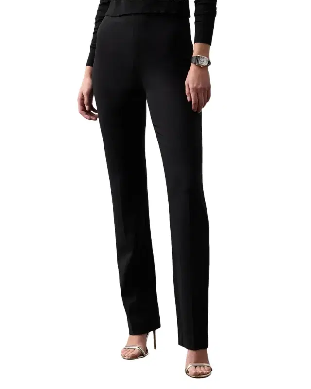 Wool Slim-Leg Pants
