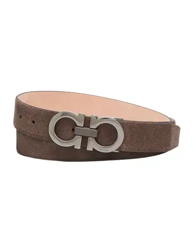 Ferragamo Men's Gancini Buckle Cut-to | Thumbnail 3