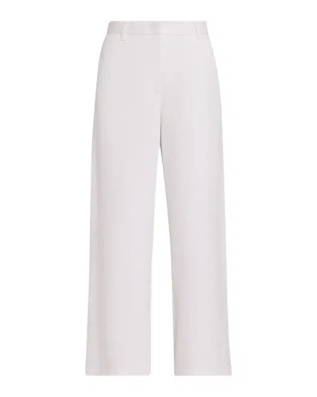Wide-Leg Organic Cotton Trousers