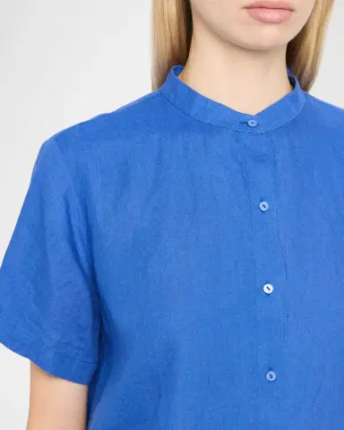 Eileen Fisher Button-Down Organic Linen Shirt | Thumbnail 5 Eileen Fisher Button-Down Organic Linen Shirt | Thumbnail 5