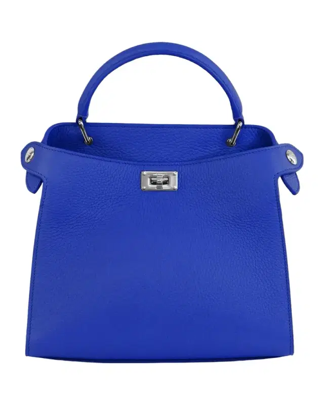 Michino Paris Lutece Mini Leather Top-Handle Bag