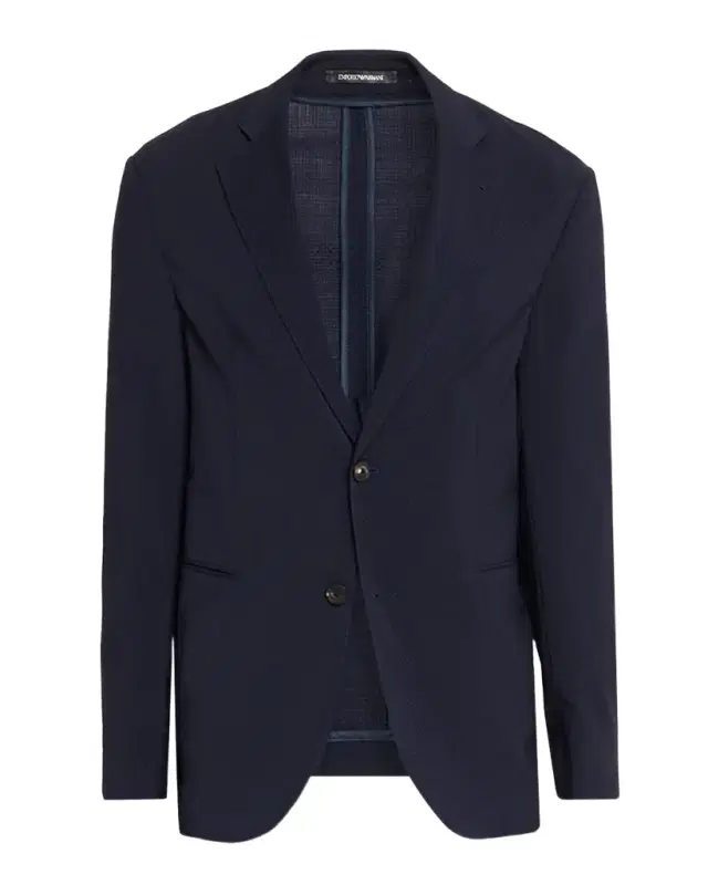 Men's Stretch Wool Single-Breasted Sport Coat