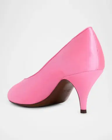 Versace 65mm Medusa Satin Pumps | Thumbnail 3 Versace 65mm Medusa Satin Pumps | Thumbnail 3