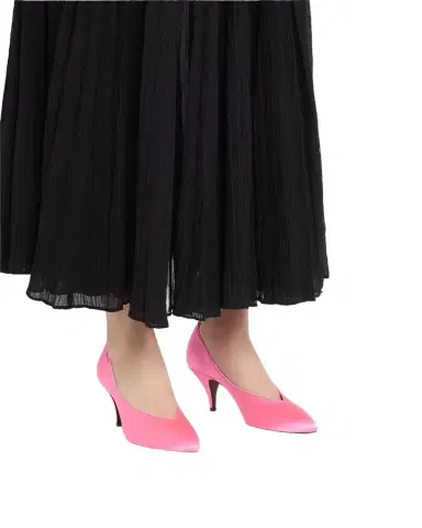 Versace 65mm Medusa Satin Pumps | Thumbnail 1 Versace 65mm Medusa Satin Pumps | Thumbnail 1