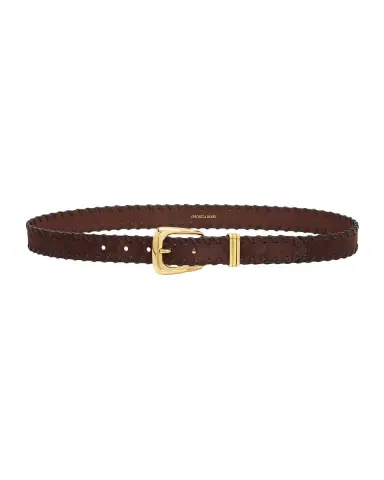 Veronica Beard Arch Suede Whipstitch Belt | Thumbnail 3