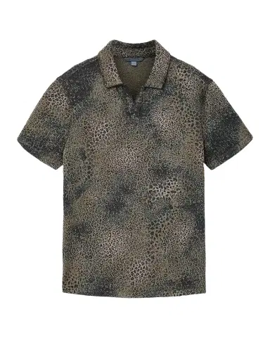 JOHN VARVATOS Men's Perkins Degrade Jacquard Polo Shirt | Thumbnail 1 JOHN VARVATOS Men's Perkins Degrade Jacquard Polo Shirt | Thumbnail 1