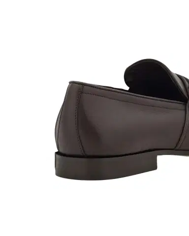 Ferragamo Men's Side-Gancio Leather Loafers | Thumbnail 1