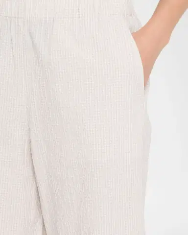 Eileen Fisher Wide-Leg Crinkled Ankle Pants | Thumbnail 5 Eileen Fisher Wide-Leg Crinkled Ankle Pants | Thumbnail 5