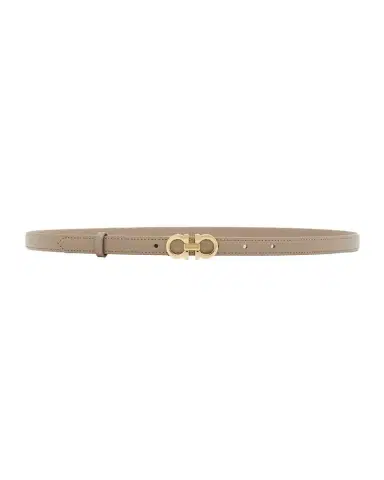 Ferragamo Thin Leather Gancini Belt | Thumbnail 1 Ferragamo Thin Leather Gancini Belt | Thumbnail 1