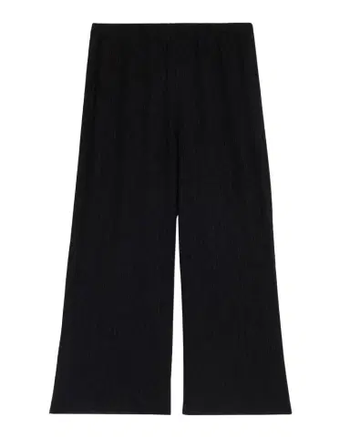Eileen Fisher Crinkled Wide-Leg Ankle Pants | Thumbnail 1