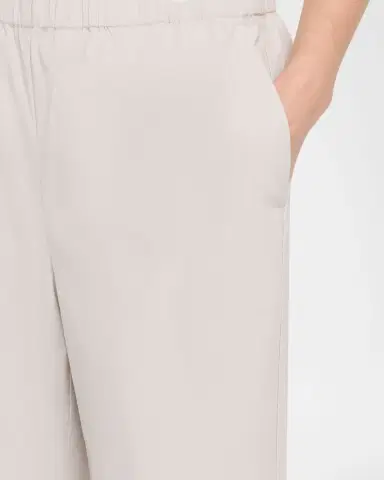 Eileen Fisher Seersucker Check Organic Cotton Pants | Thumbnail 5 Eileen Fisher Seersucker Check Organic Cotton Pants | Thumbnail 5
