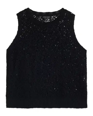 Eileen Fisher Slubby Organic Cotton Open-Knit Tank | Thumbnail 1 Eileen Fisher Slubby Organic Cotton Open-Knit Tank | Thumbnail 1