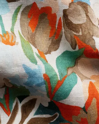 Eton Men's Linen Floral-Print Button-Down Shirt | Thumbnail 6 Eton Men's Linen Floral-Print Button-Down Shirt | Thumbnail 6