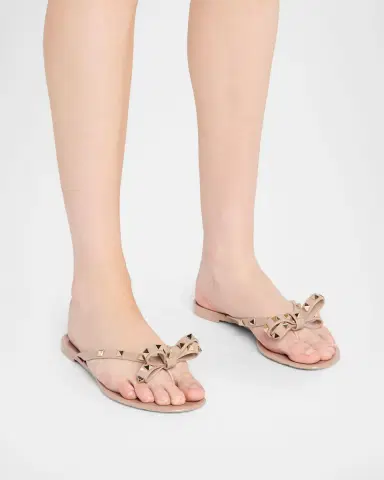 Valentino Garavani Summer Rockstud Jelly Thong Sandals | Thumbnail 5 Valentino Garavani Summer Rockstud Jelly Thong Sandals | Thumbnail 5